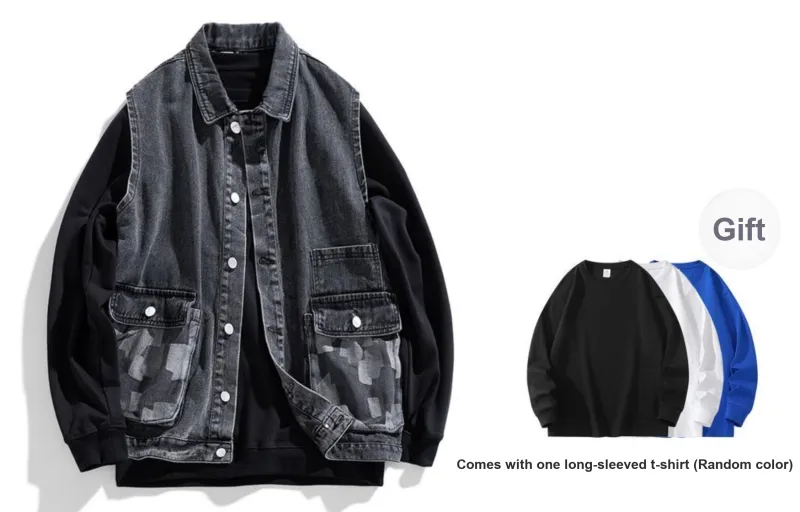 CSKS Denim Jackets Unisex-8