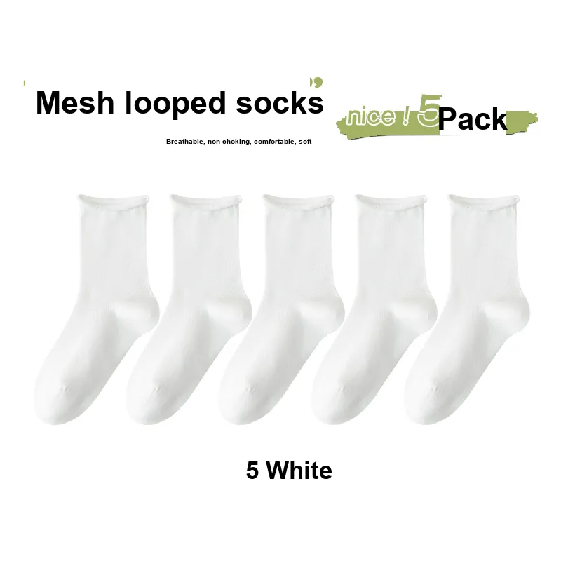 7 SEVFUN Mid Calf Socks Women's Combo Set-13