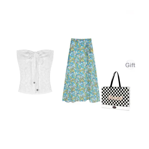 STARFEI Комплект с юбкой Женские Зеленый