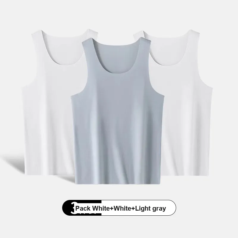 H YXIANG Tank Top Men's Combo Set-35