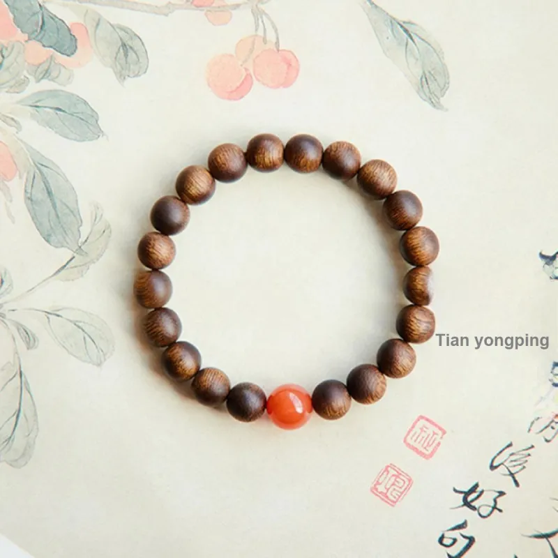 Fuxin Agarwood Bracelets Unisex-5