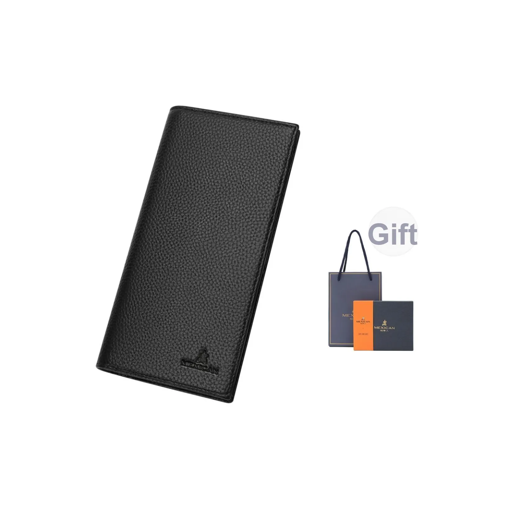 MEXICAN Wallets Black[Blue Box]