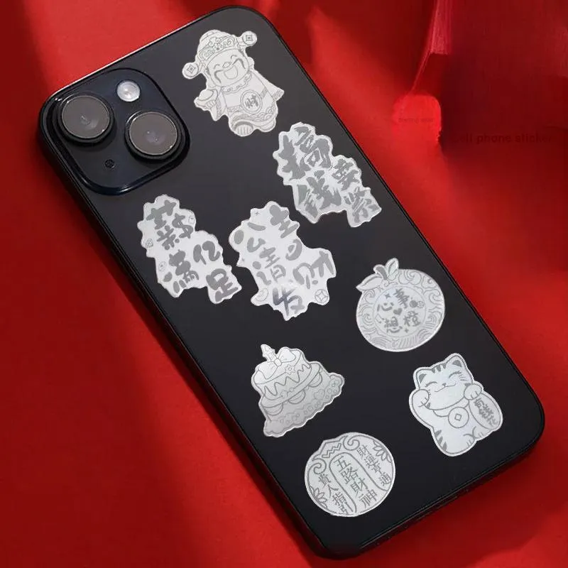 AWD Sterling Silver Cell Phone Sticker Unisex-1