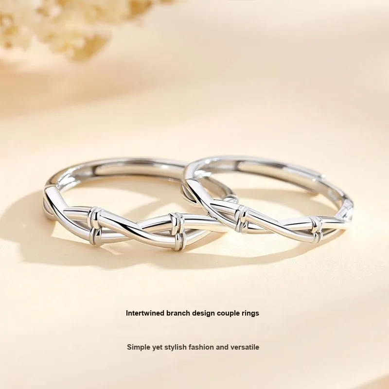 MISS TOOYA S925 Silver Rings Unisex-1