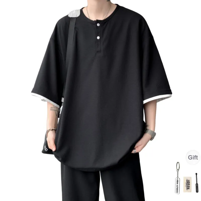 URBAN AUTHENTIC T Shirts Unisex-0