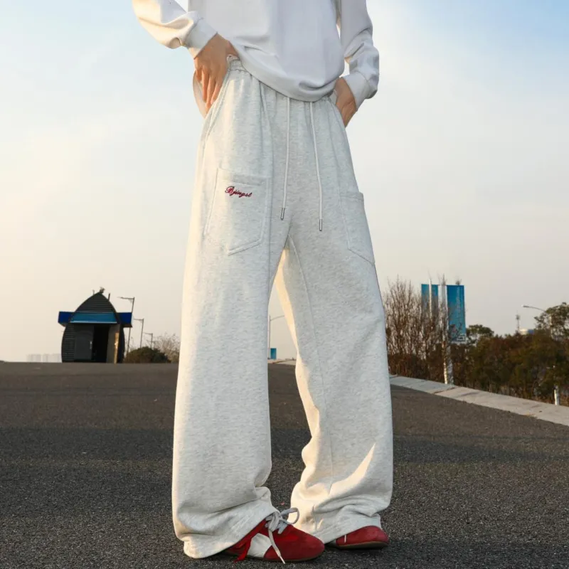 MARK WAFFLE Casual Pants Unisex-2