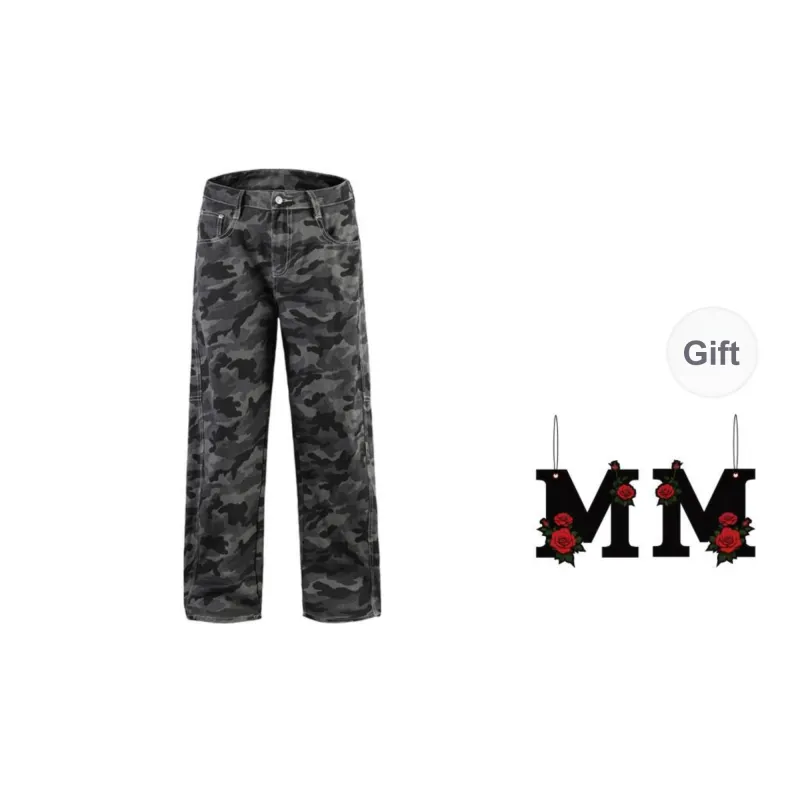 Cotton Gene Jeans Unisex Camouflage-3
