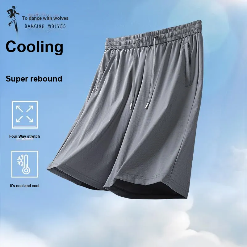 Dance With Wolves Casual Shorts Men's-2