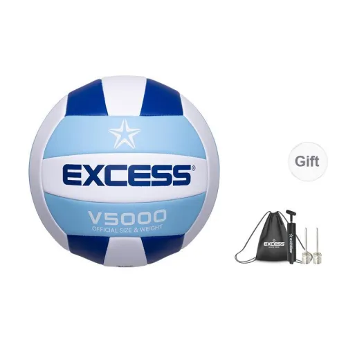 EXCESS PVC Size 5 Ball Volleyball Unisex Sky Blue