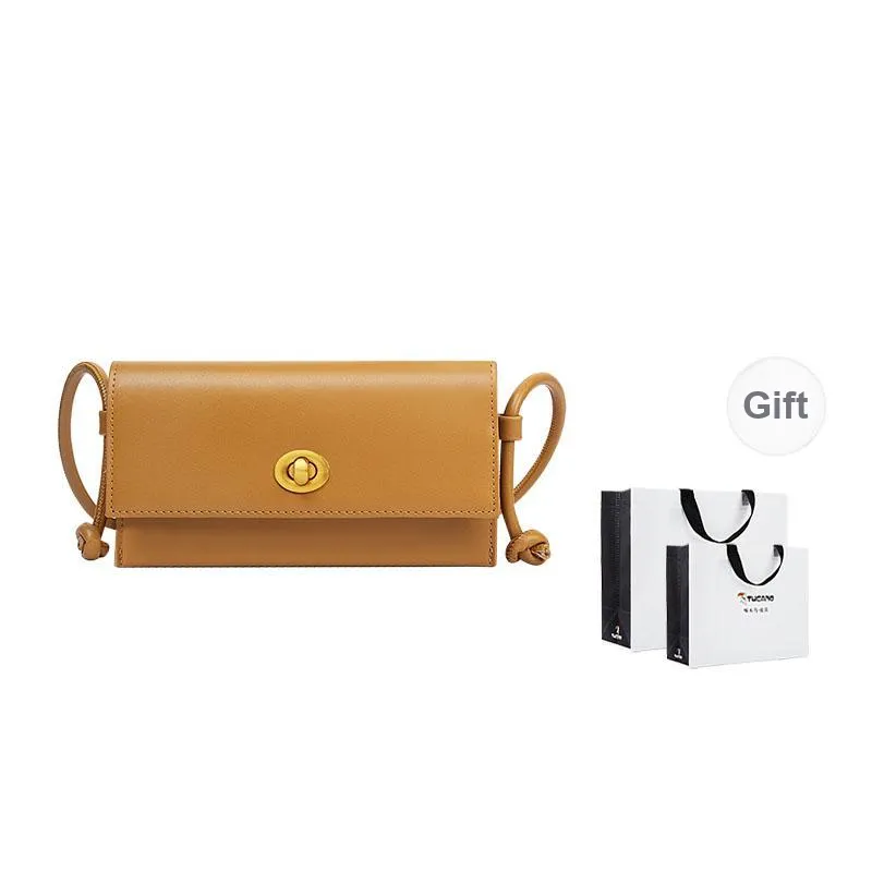 TUCANO PU Crossbody Bag, Shoulder Bag Trumpets Women's Black/Caramel Brown-0
