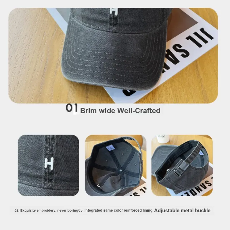 Gold Artist Cotton Baseball Caps Unisex-5