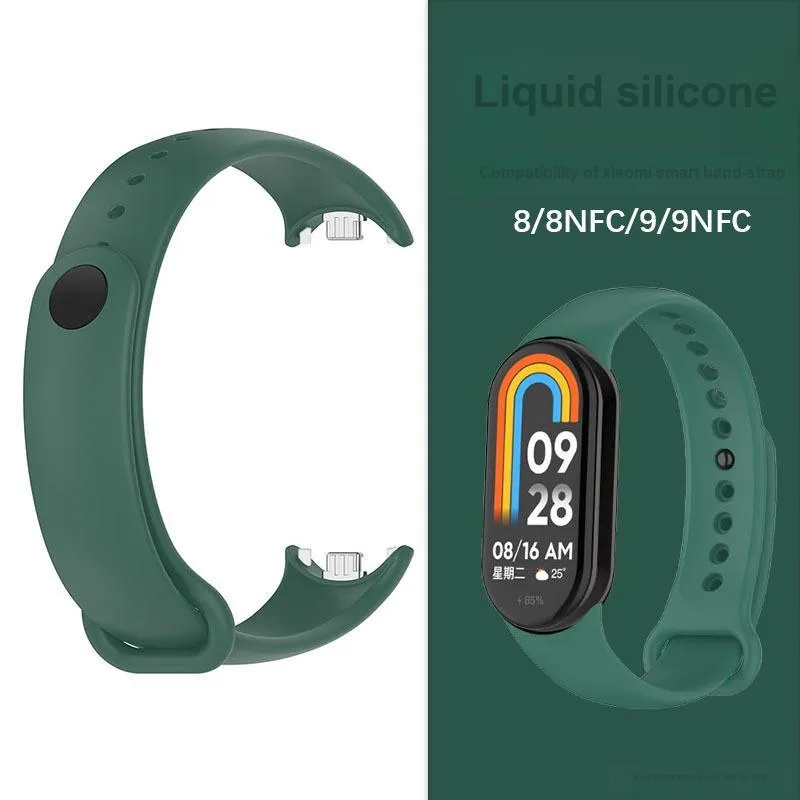 STEWPIGO Xiaomi Compatibility Watch Band 219mm Silicone Material-16