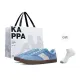 Indigo Blue/Classic White[White Shopping Bag+Crew Socks]