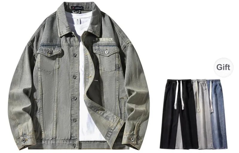 Airwalk Denim Jackets Unisex-27