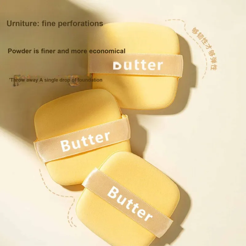 JIAOXUEFEI Biscuit Powder Setting Dry And Wet Dual Use Soft Skin-Friendly Non-Greasy And Non-Yellowing-5