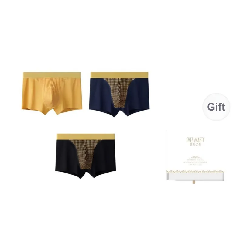 XIA.WA.ZHI.XIU Underpants Men's Box 3 Pack-10