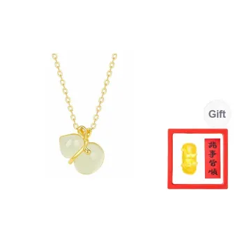 Chongqing Gold Store Chalcedony Necklaces Women's