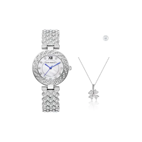 Katie Ermilio Кварцевый механизм Женские часы 30MM*30MM*8mm Жемчужная раковина Цвет