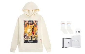 Charlie Luciano x HUTAOJIAZI Sweatshirt Unisex White