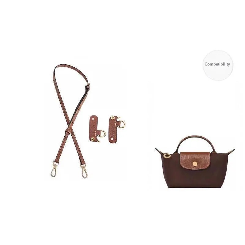 Jingxi Microfiber Bag Shoulder Strap Women's Brown-8