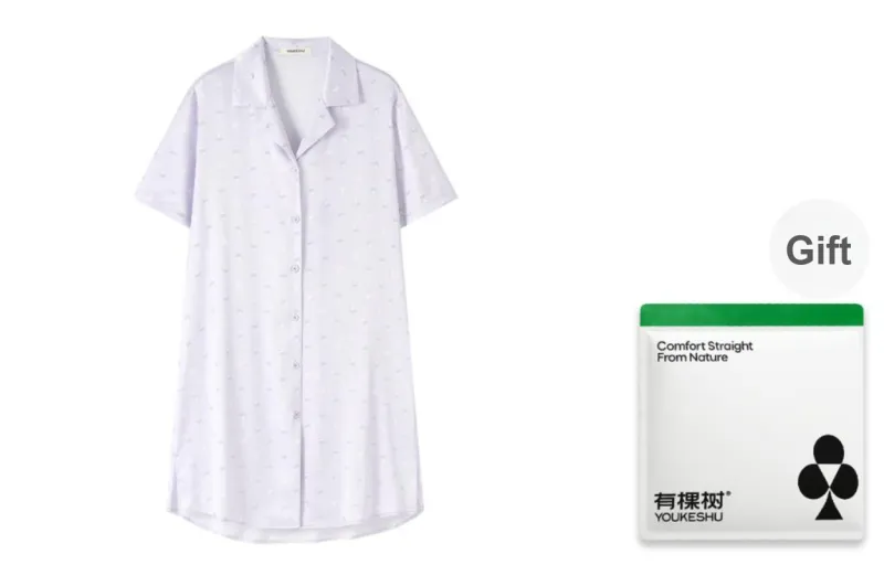 YOUKESHU Women's Nightgowns-4