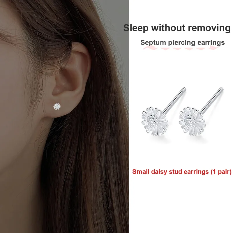 ETAHLOVE Sterling Silver Stud Earrings Women's Surprise For Bestie Girlfriend's Birthday-97