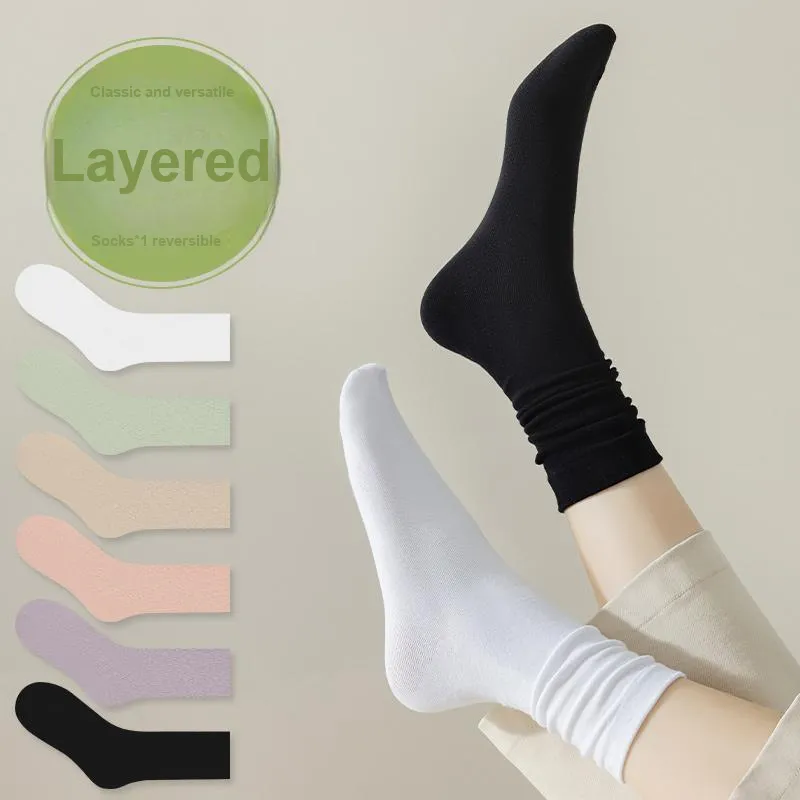 MIIOW Knee High Socks Women's 5 Pack-41