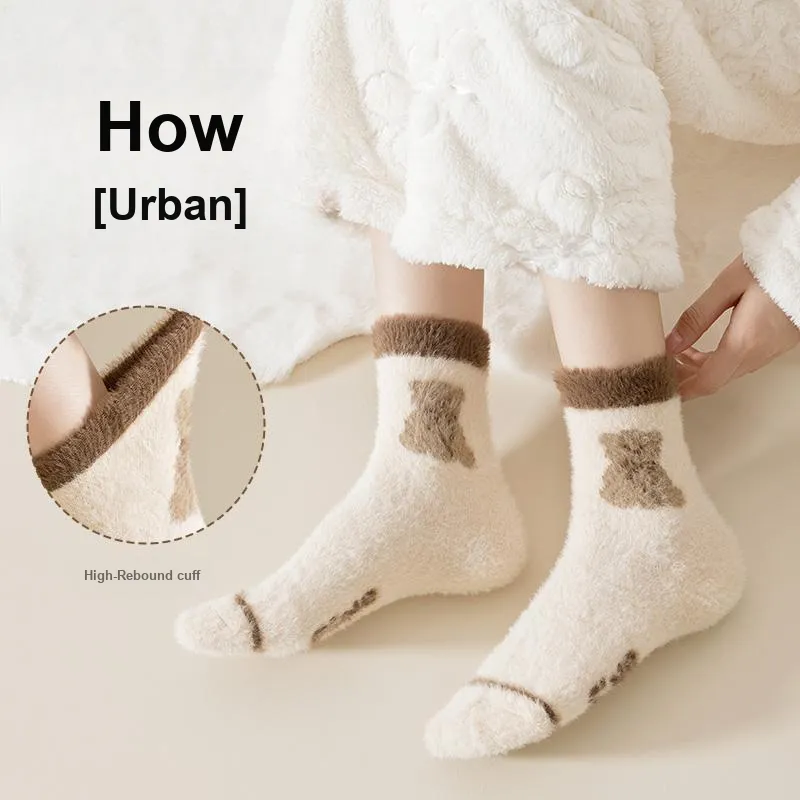 MIIOW Trend Party Series Mid Calf Socks Women's-4