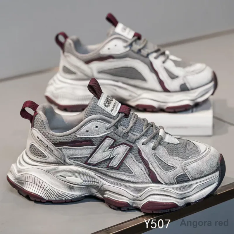 ABCIU Cushioning Breathable Rebound Low-Top Casual Shoes Unisex-14