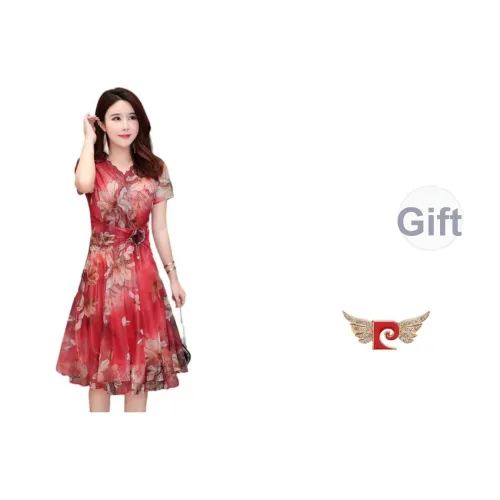 PIERRE CARDIN Короткий рукав Платье Женское