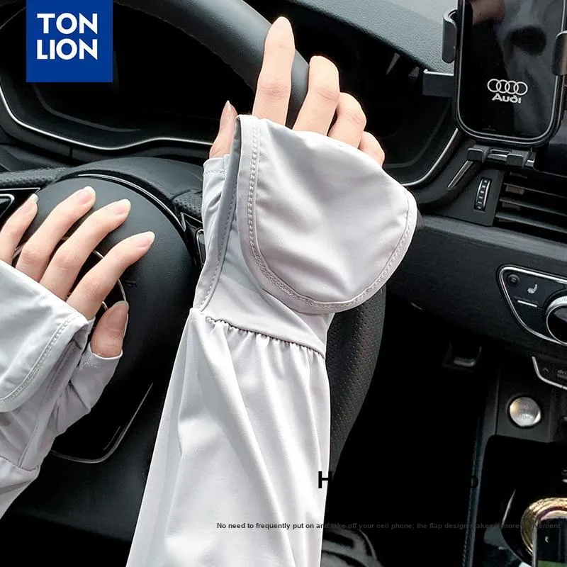 Tonlion Polyamide Sun Protection Sleeves Women's-3