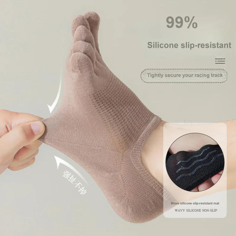 XXLLG No-Show Socks Men's 4 Pack-9