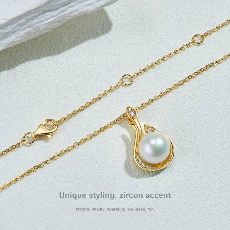 ME LUXE Freshwater Pearl Pendants Women's-3