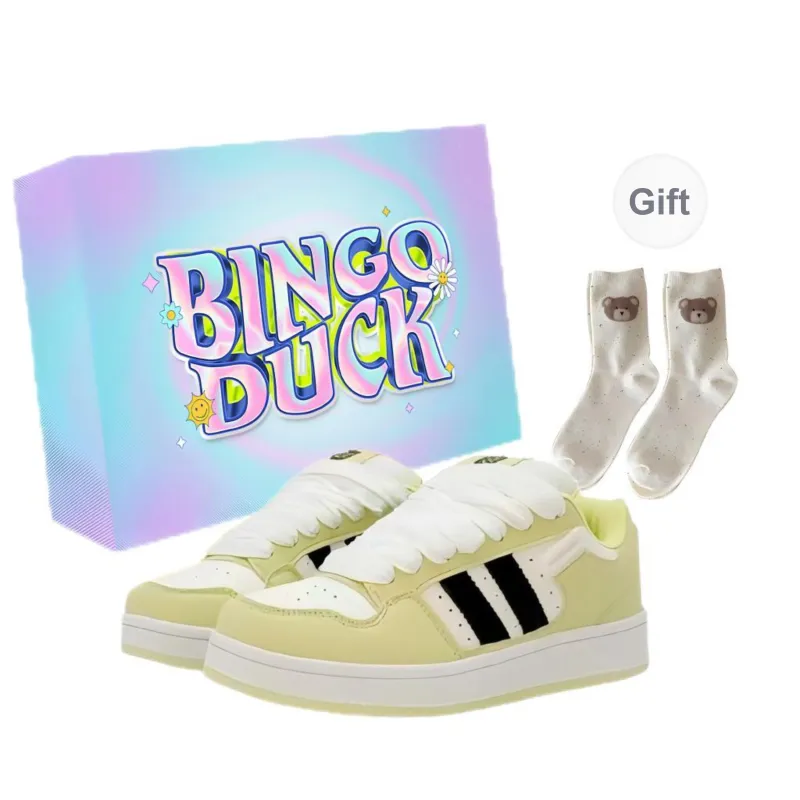 BINGO DUCK Skateboard Shoes Women's-10