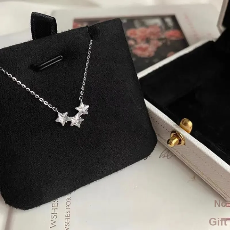 QUIET LOVE Sterling Silver Necklaces Women's-3