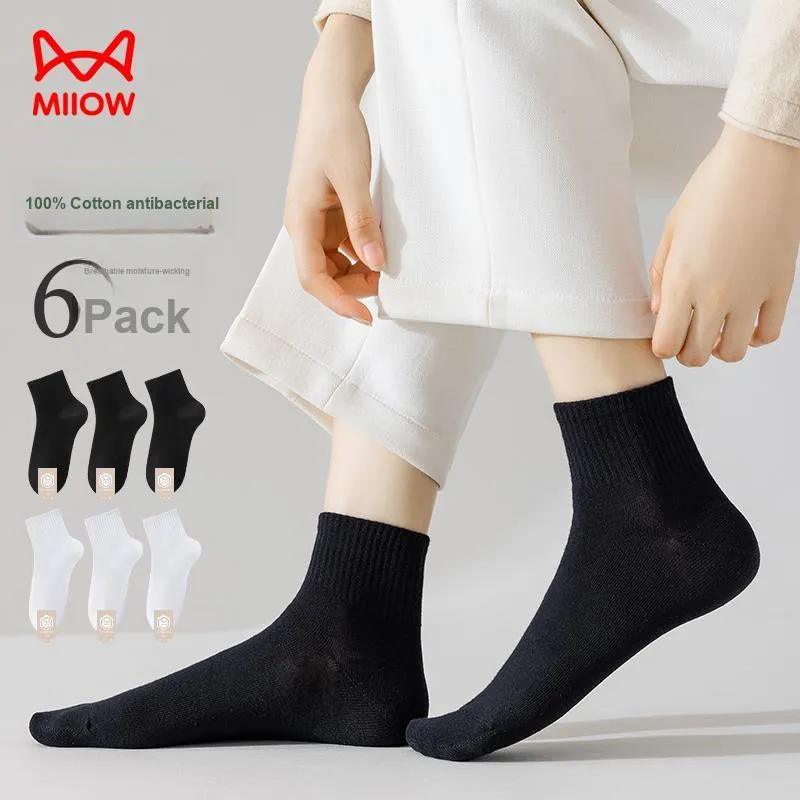 MIIOW Ankle Socks Women's 6 Pack-2