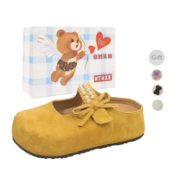 NTOZE Quiet Abrasion Resistant Closed Toe Slippers Women's