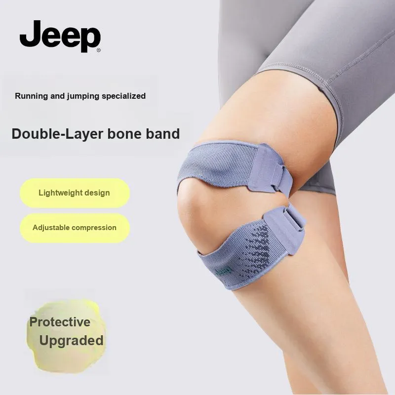 Jeep Sports & Fitness Professional Mountaineering Hiking Running Support Patella Bands Unisex-1