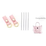 Pink Gold Tone Buckle-Abrasion-Resistant Buckle