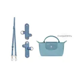 Thunder Blue Silver Buckle (Lóngyè Mian Perforated Abrasion-Resistant Buckle+Shoulder Strap)
