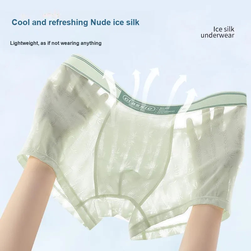 MIIOW Trendy Party Collection Cooling Summer Collection Underpants Men's Combo Set-4