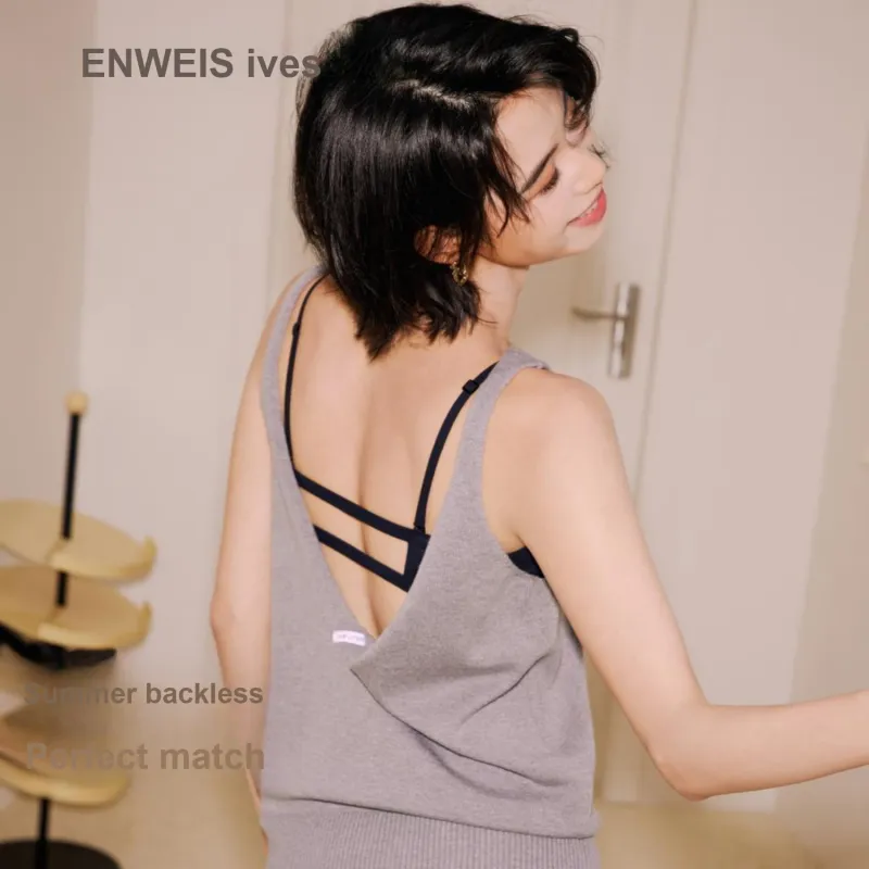 ENWEIS Bra Simple & Cute Back Women's-1