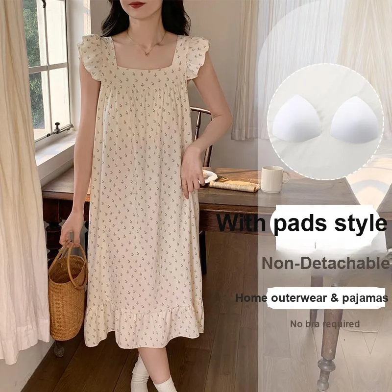 OUSHIBO Nightgown Women's Image Color-3