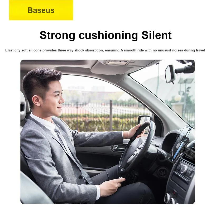 Baseus Bracket Stable Lite Gravity Car Mounted Air Vent Version Fully Automatic Reset Gravity Linkage-3