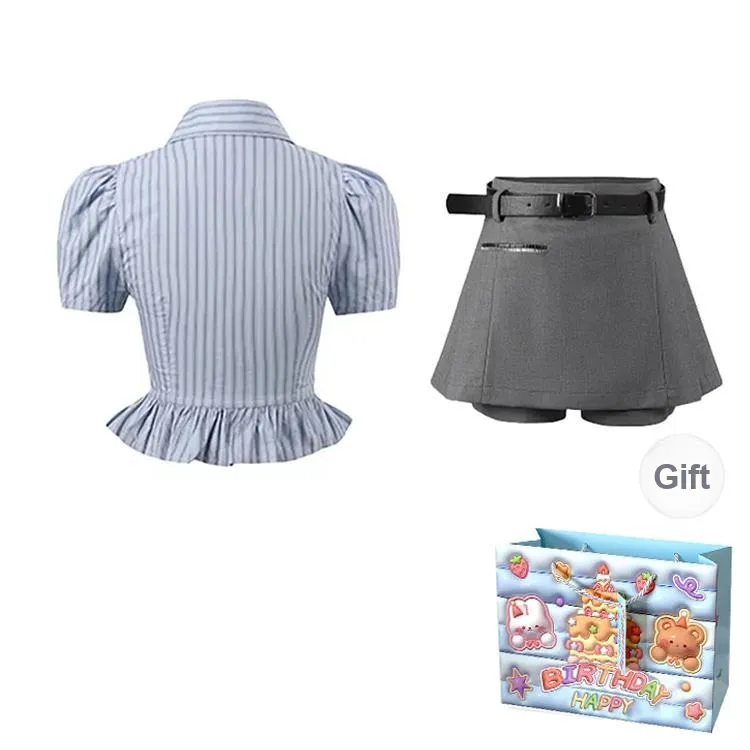 BRASS SCOUT Two Piece Skirt Sets Women's-1