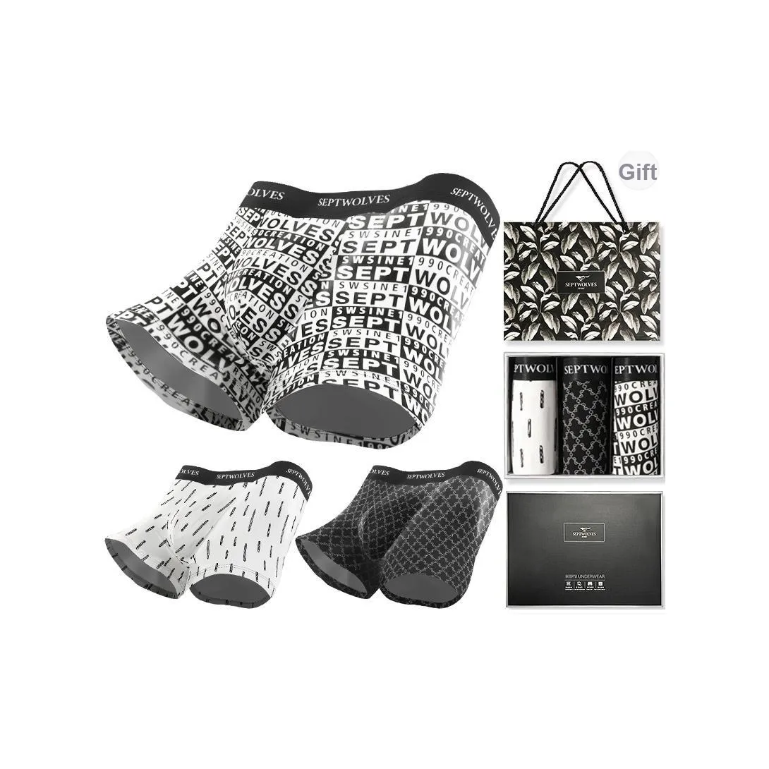 SEPTWOLVES Боксеры Мужские Упаковка из 3 штук