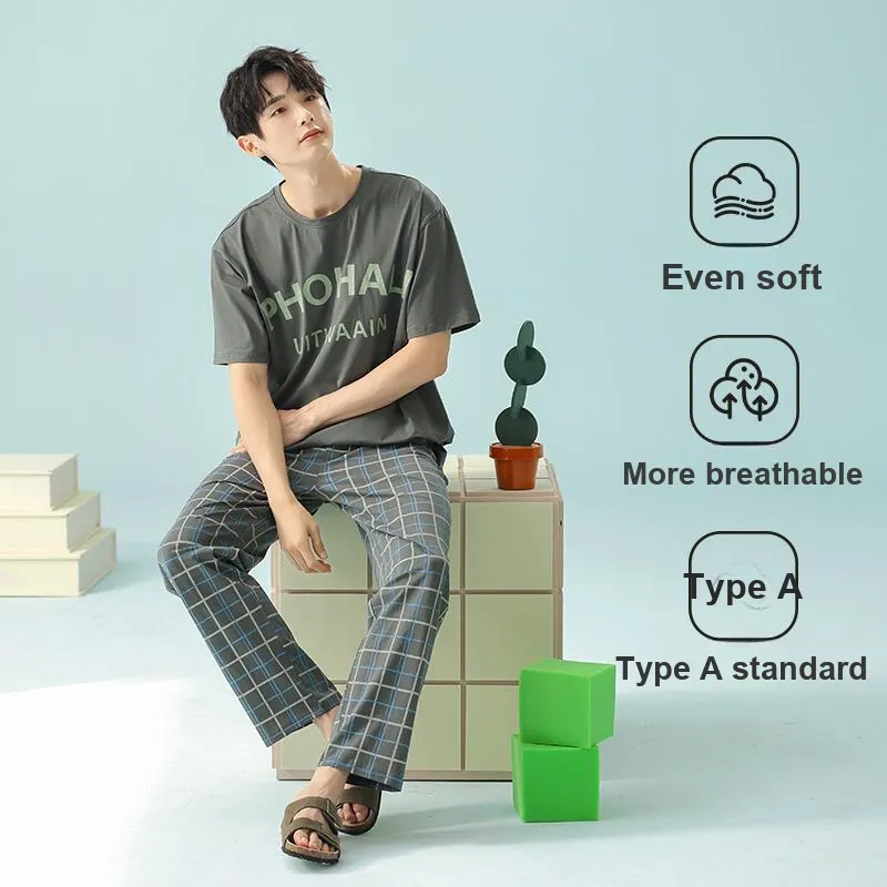 Allenalyson Men Pajama Sets-3