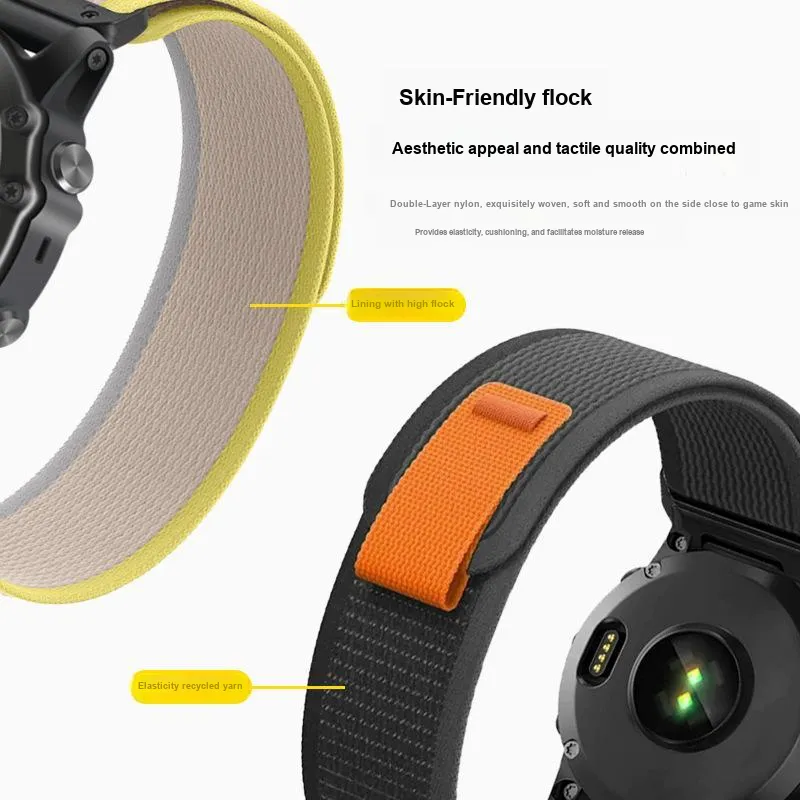 FZRT Garmin Compatibility Watch Band Nylon Material-1