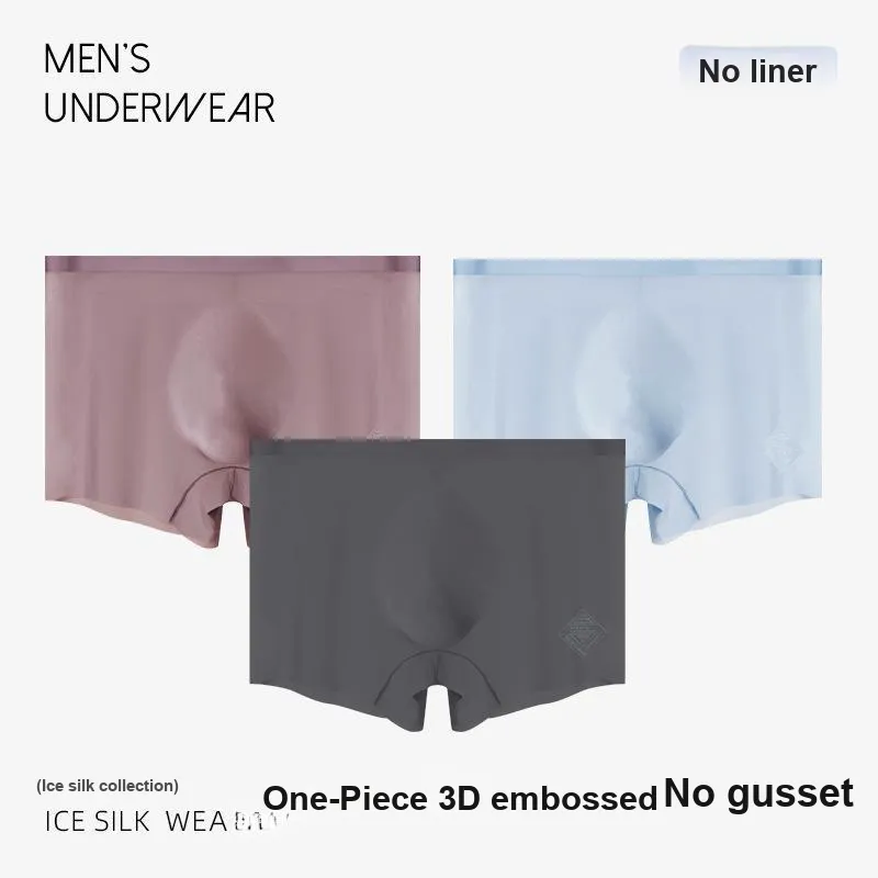 Qiao Ni Tong Underpants Men's 3 Pack-1