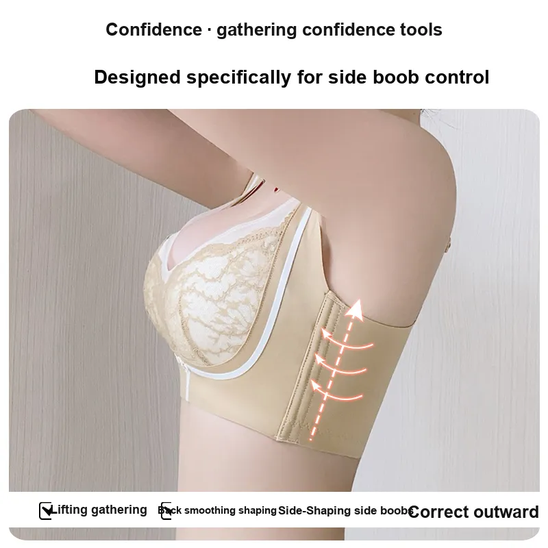 QIANLINGMEI Women's Bras-7